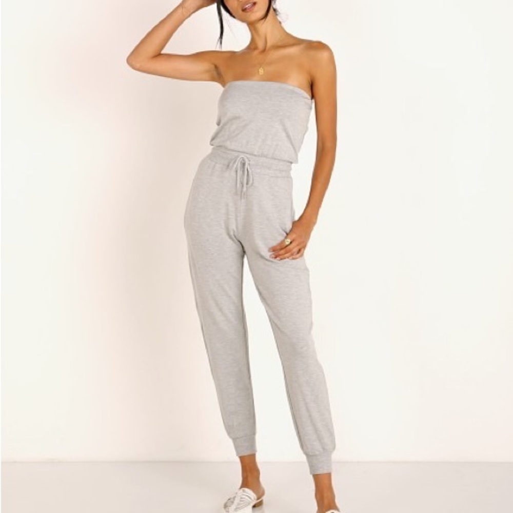 NWT L Space North Shore Jumper in Heather Grey, Size M
